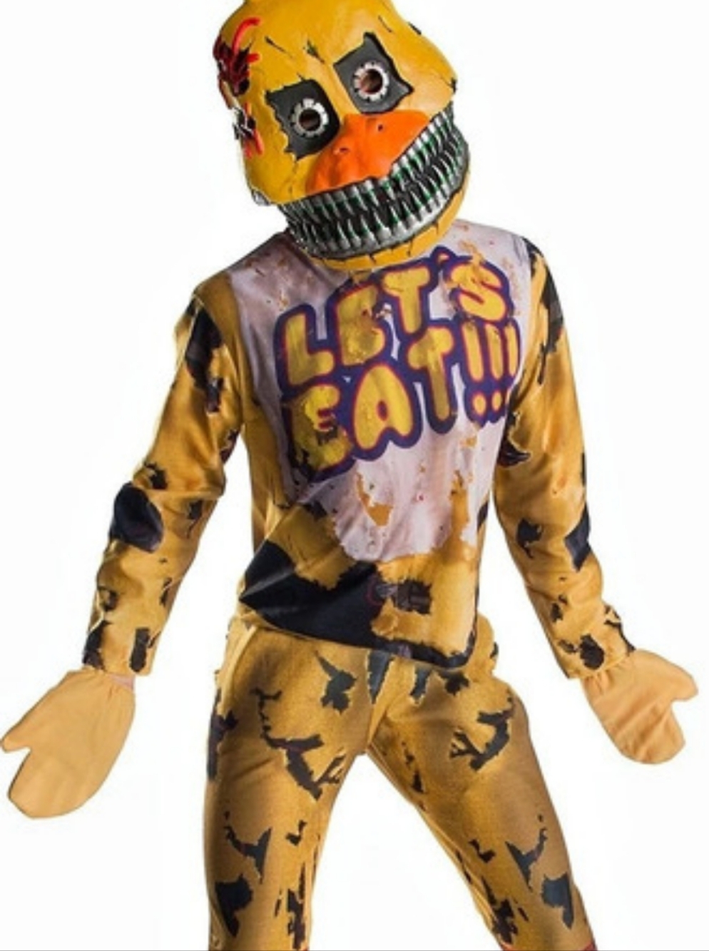 Five Nights at Freddy's Nightmare Chica Child Costume Halloween Costume Large
